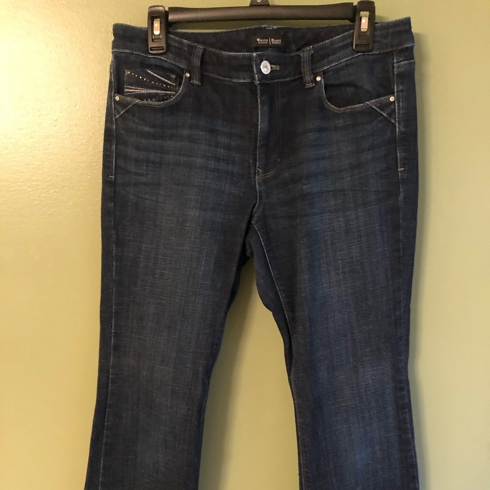 WHBM Denim Bootleg Jeans Size 8S